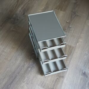 3-Tier Tilt Down Spice Drawer - Lipper International (Grey)